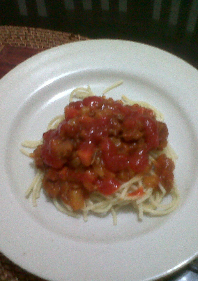 Foto resep Spaghetti Hasibuan