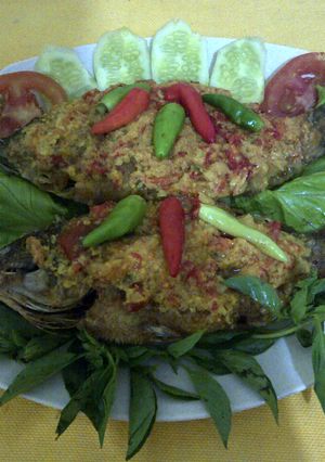 Foto resep Ikan Mujair Bumbu Habang (Bumbu Rujak)