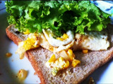 Low Carb Egg Sandwich