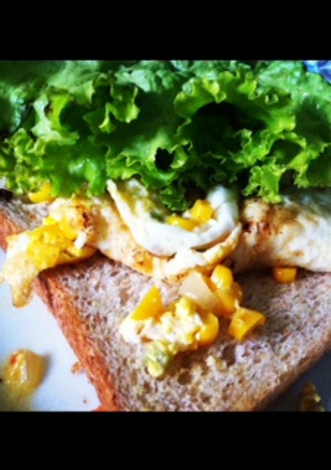 Foto resep Low Carb Egg Sandwich