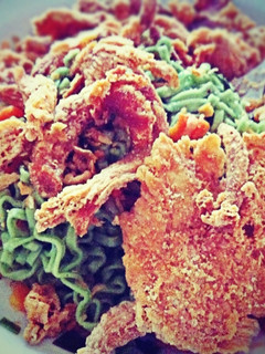 Foto resep Jamur Kriuk Eyang with Healthy Noodle
