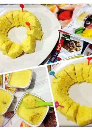 Foto resep cake jagung kukus *no additive*
