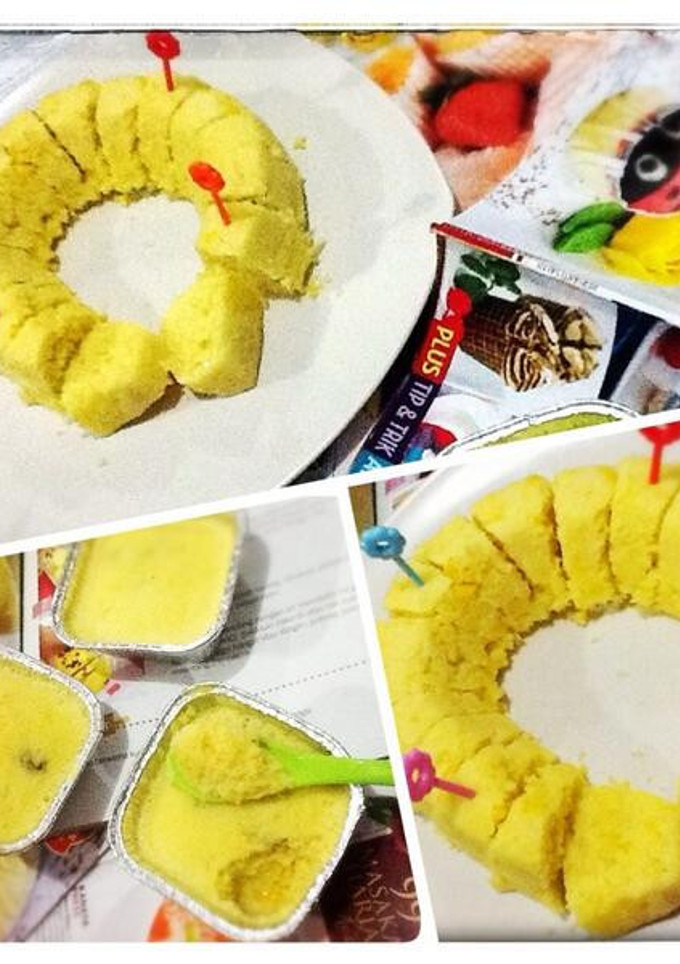Foto resep cake jagung kukus *no additive*