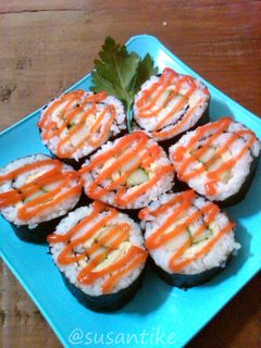 Foto resep Nasi Gulung Nori ( "sushi" rumahan )