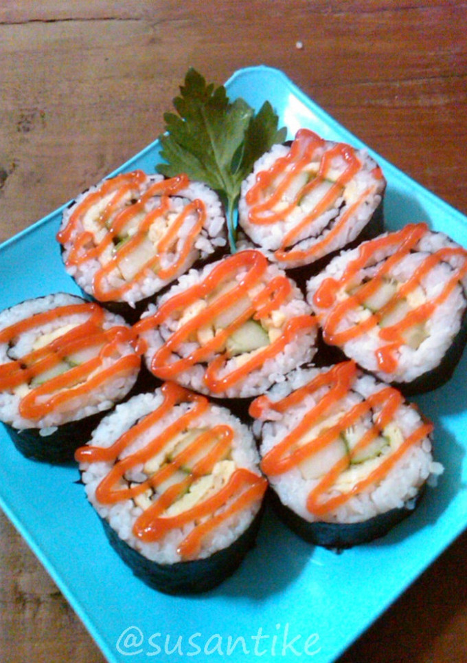 Foto resep Nasi Gulung Nori ( "sushi" rumahan )