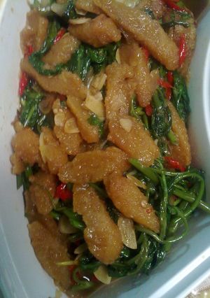 Foto resep Cahkang Nugget Saus Tiram