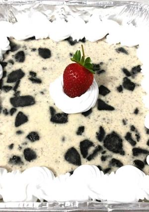 Foto resep Strawberry Oreo Cheese Cake Pudding