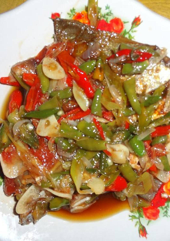 Foto resep Ikan Asin Cabe Iris