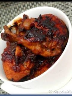 Foto resep ayam saus inggris