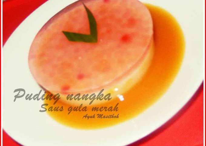 Resep Puding nangka saus gula merah oleh Ayuk.Masithoh ...