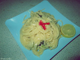 Spaghetti Saus Putih