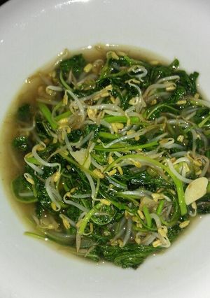 Foto resep cah bayam