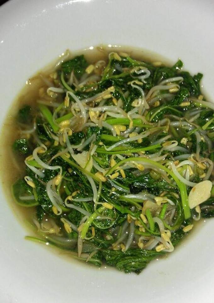 Foto resep cah bayam