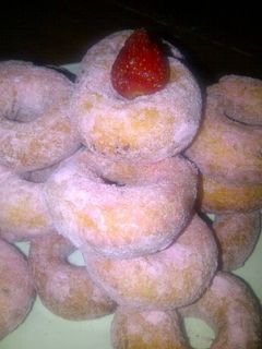 Foto resep Donat pinky strawberry