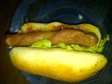 homemade hotdog