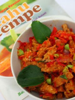Foto resep balado tempe jeruk purut