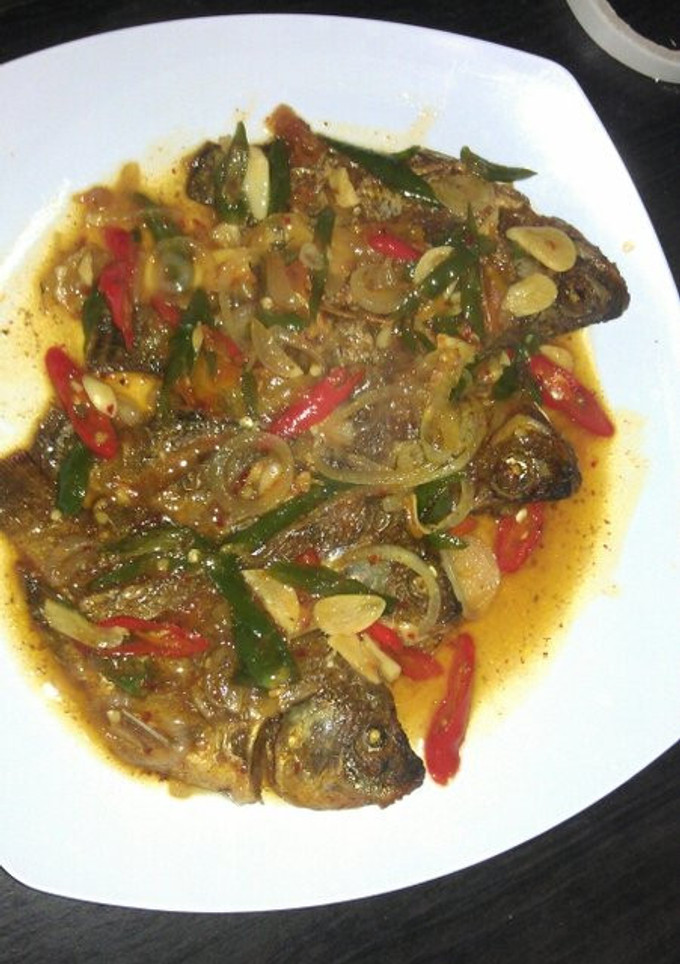 Foto resep mujair cabai hijau