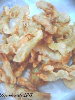 Foto resep jamur goreng tepung
