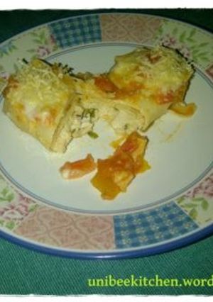 Foto resep Creamy Chicken Canneloni