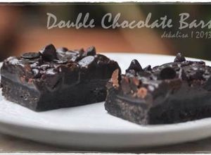 Foto resep Double Chocolate Bars