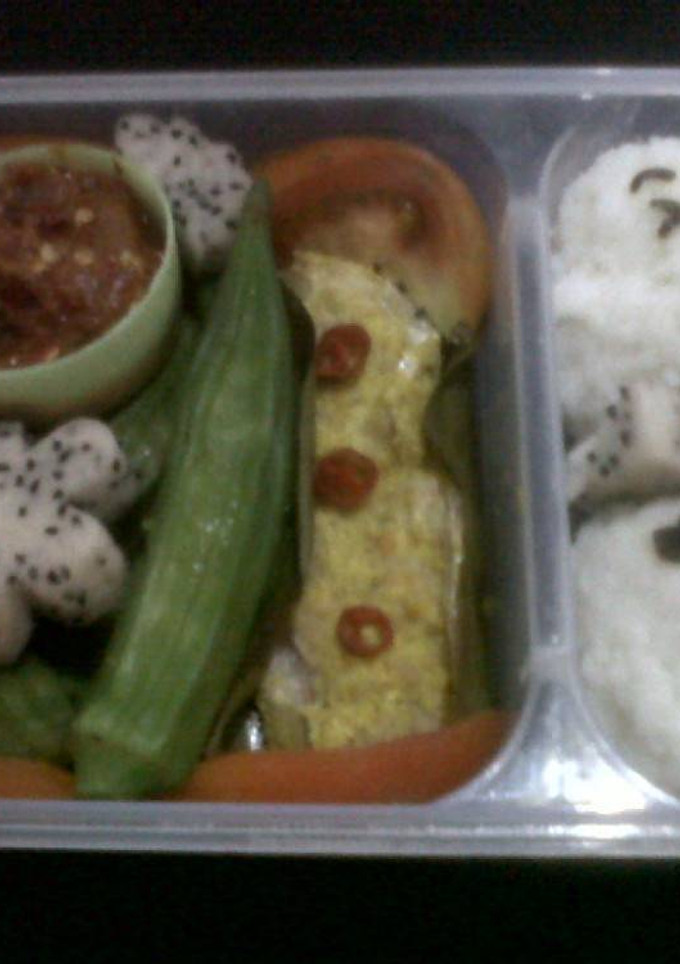Foto resep Bento Steam-an"