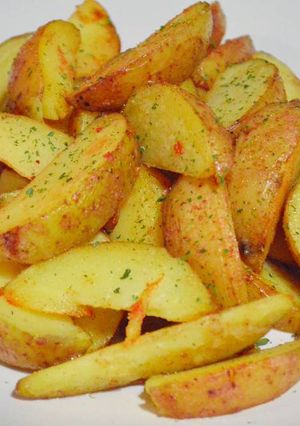 Foto resep Simple Potato Wedges