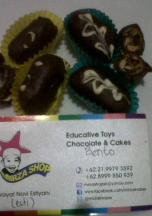 Foto resep Kurma cokelat ngeju dan ngacang....
