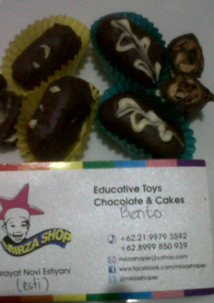 Foto resep Kurma cokelat ngeju dan ngacang....