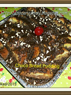 Foto resep Choco Bread Pudding