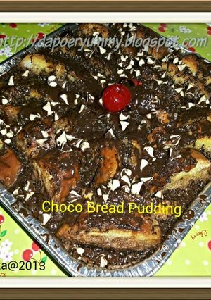 Foto resep Choco Bread Pudding