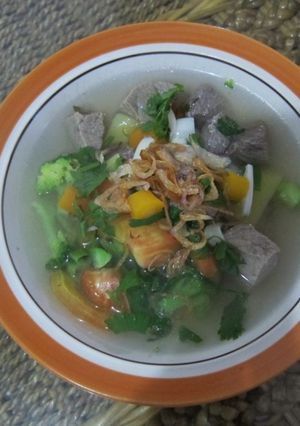 Foto resep Sop Daging Sapi Minimalis
