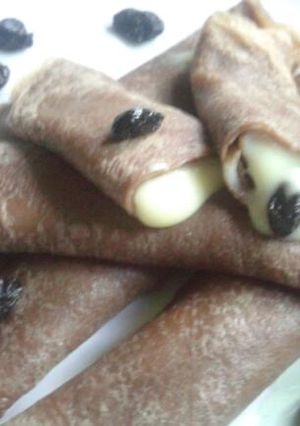 Foto resep Raisin Choco Crepes