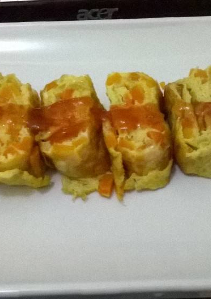 Foto resep Egg Roll versi anak kos