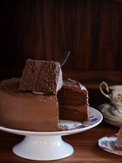 Foto resep Gluten-Free Simple Chocolate Cake