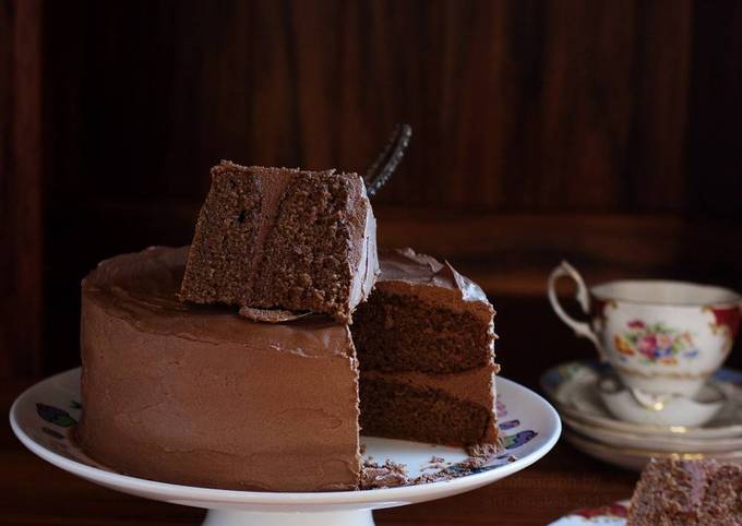 Cara bikin Gluten-Free Simple Chocolate Cake Cara bikin Gluten-Free Simple Chocolate Cake