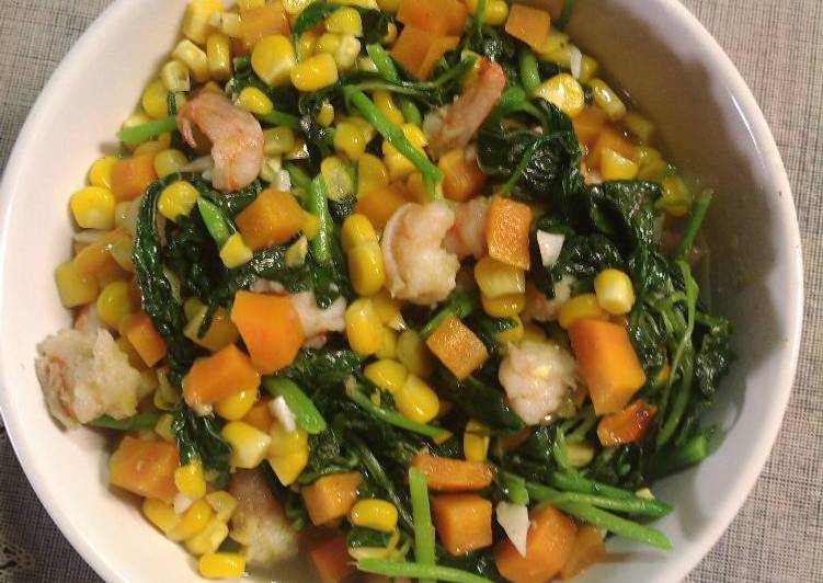 Bumbu Membuat Rainbow Ca bayam, Menggugah Selera