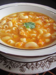 Foto resep Sup Wortel Macaroni