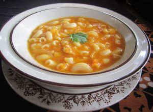 Foto resep Sup Wortel Macaroni