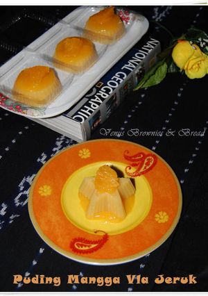 Foto resep Puding Mangga Vla Jeruk