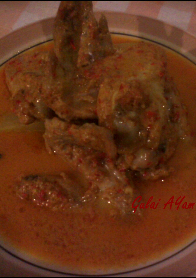 Foto resep Ayam Gulai Kuning