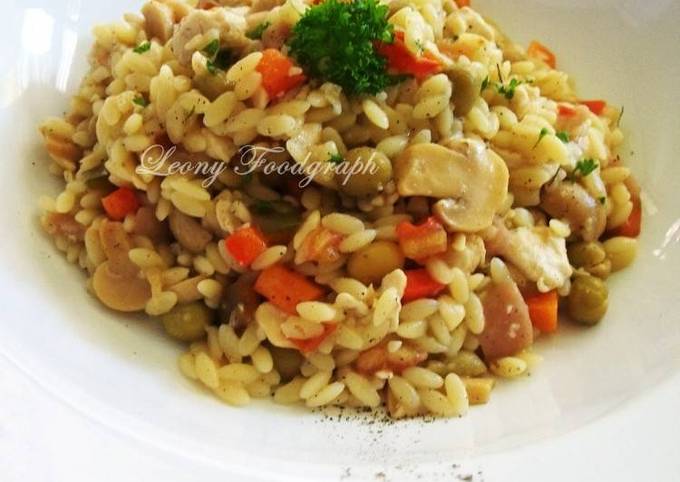 Resep Risotto Ayam Oleh Leony Agmanda Cookpad