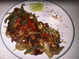 Grilled chicken paprika sauce