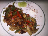 Grilled chicken paprika sauce
