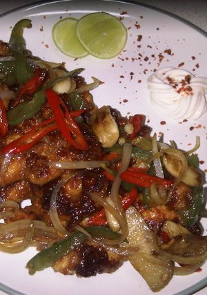 Foto resep Grilled chicken paprika sauce
