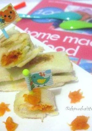 Foto resep baby roll sandwich