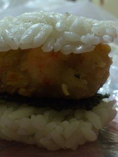 Foto resep Shrimp Rice Burger