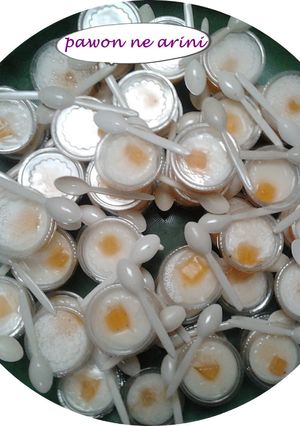 Foto resep puding jeruk susu