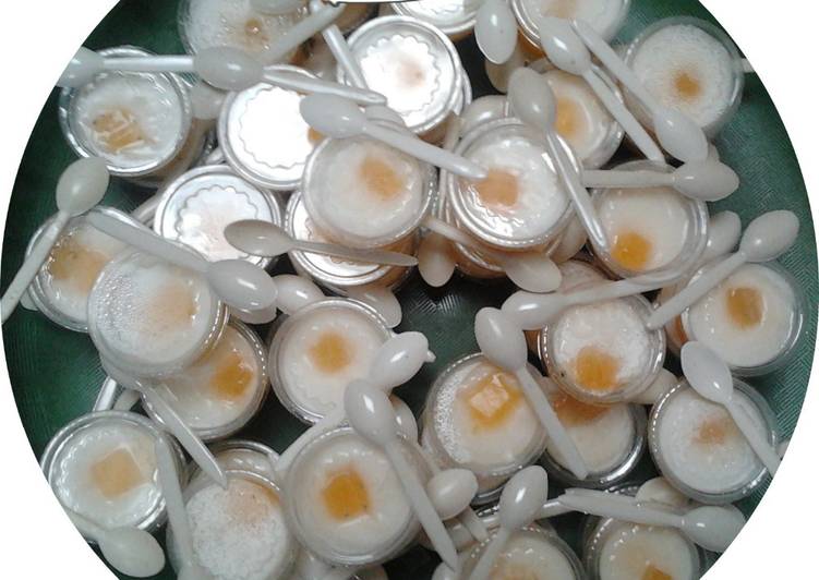 puding jeruk susu