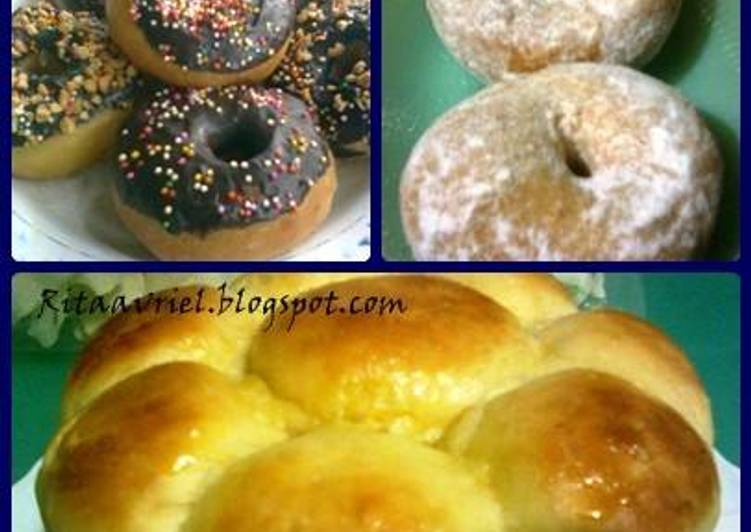 DONAT KENTANG DAN ROTI SOBEK DONKEN