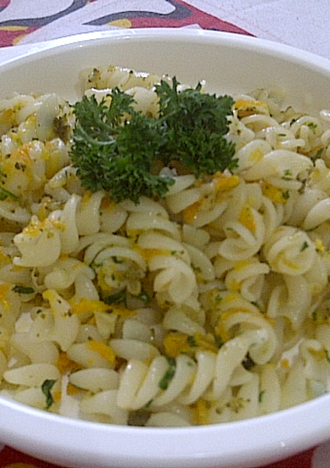 Foto resep pasta aglio olio *edisi bayi*